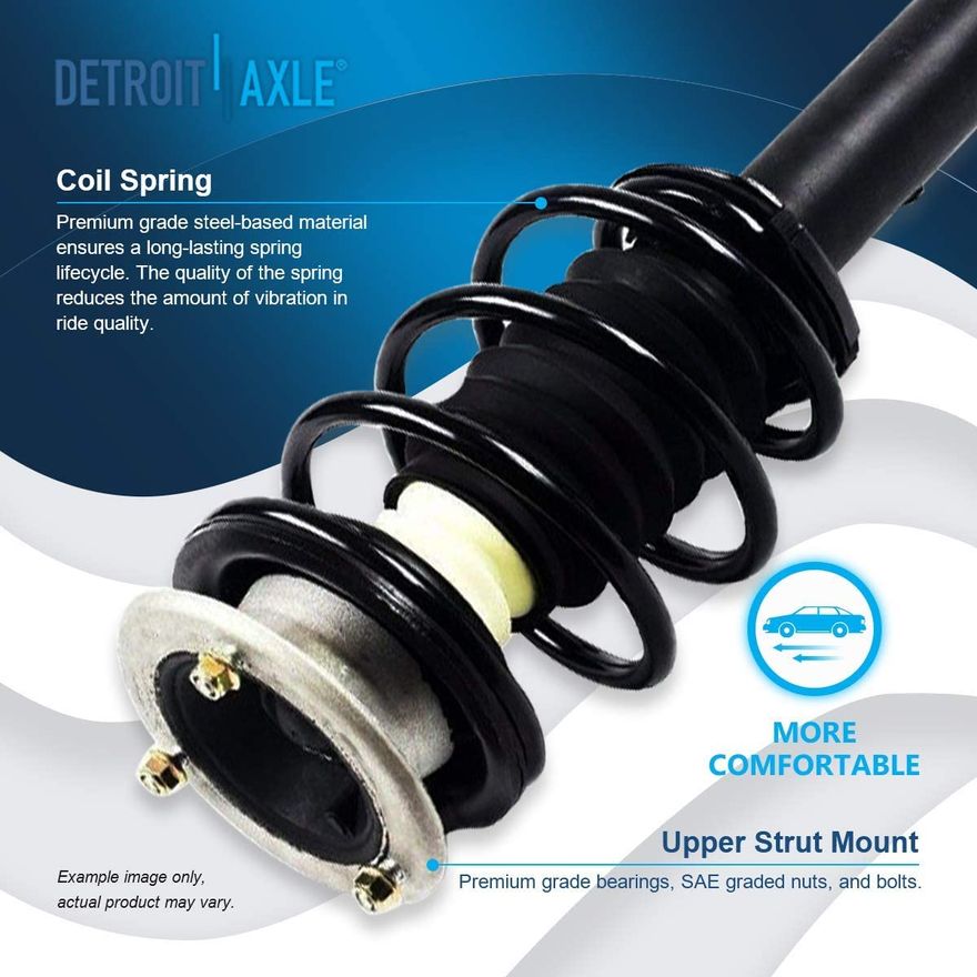 thumbnail image 2 of 6-Piece Suspension Kit: Front Struts, Rear Shocks & Sway Bar Links For BMW 328i 335i 128i 135i 2 of 6