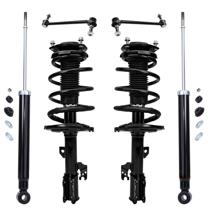 Main Image - Front Struts Rear Shocks Kit