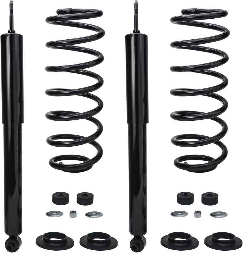 Rear Strut w/Coil Spring - 990004