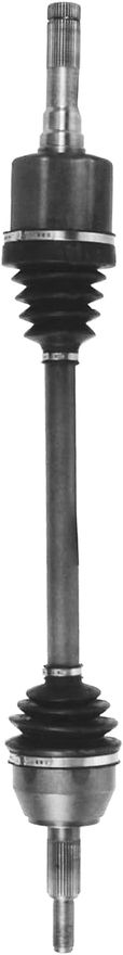 Rear Left CV Axle Shaft - 1071B_AX