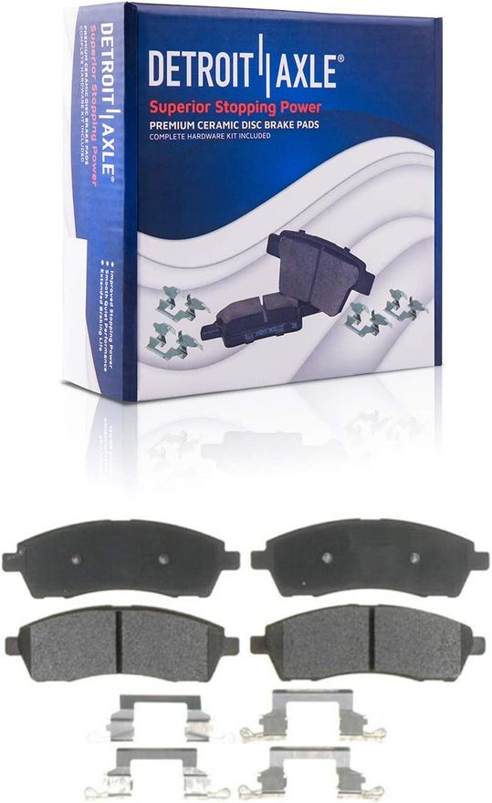 Rear Ceramic Brake Pad - P-757 x2