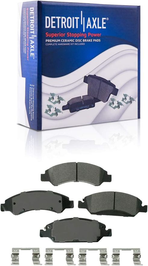 Front Ceramic Brake Pad - P-1363 x2