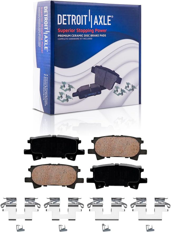 Rear Ceramic Brake Pad - P-996 x2