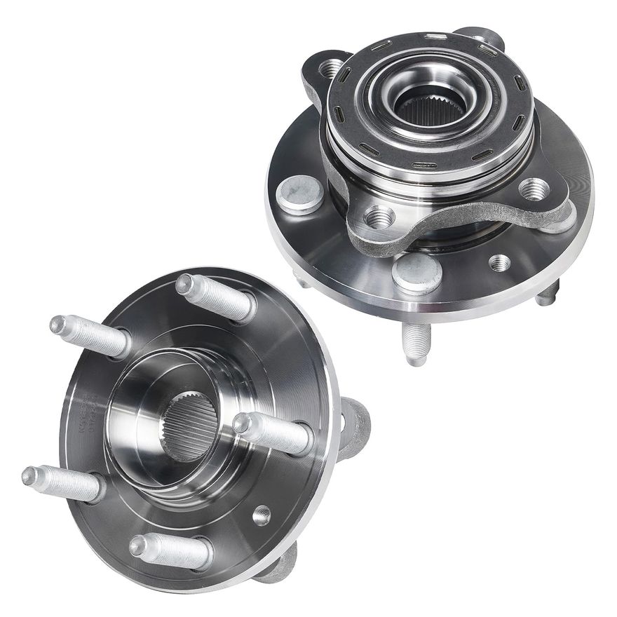 Front Wheel Hub and Bearings - 513223 x2