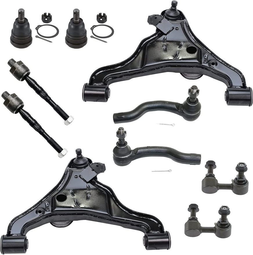 Main Image - Front Control Arms Tie Rods Kit