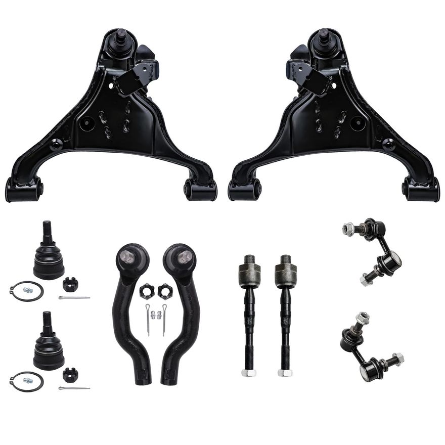 Main Image - Front Control Arms Tie Rods Kit