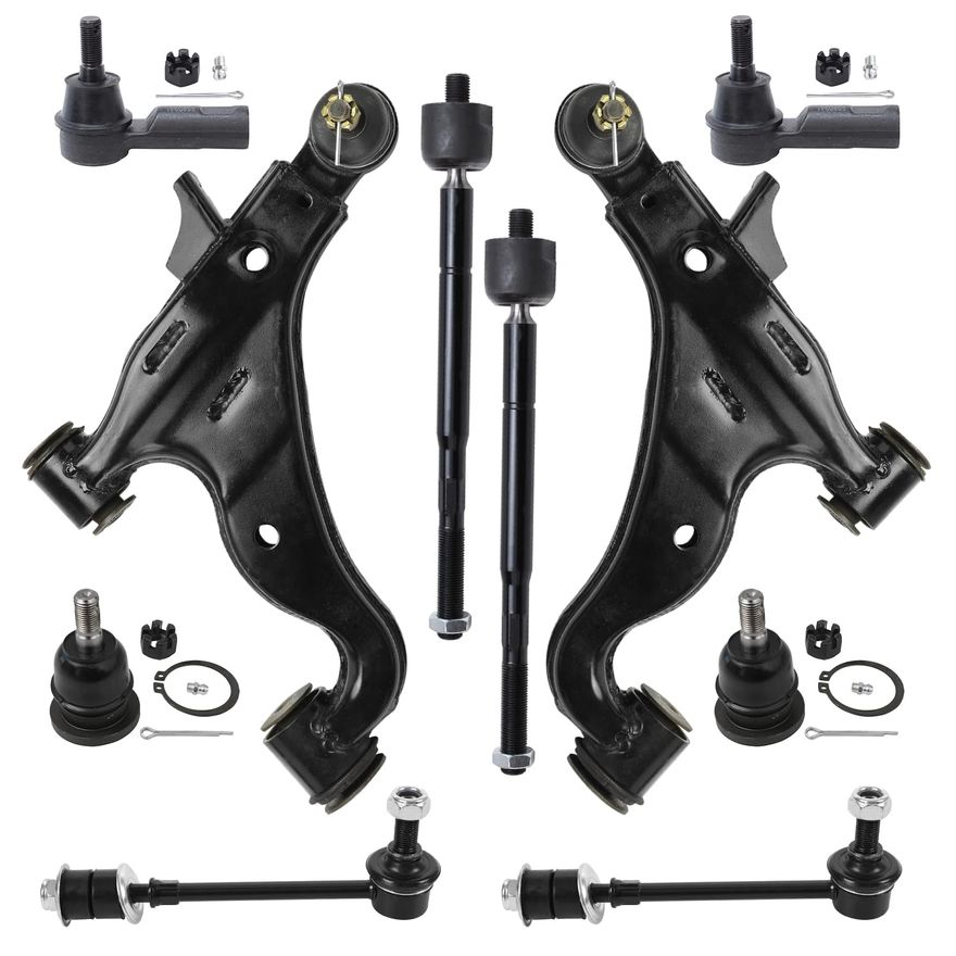 Main Image - Front Control Arms Tie Rods Kit