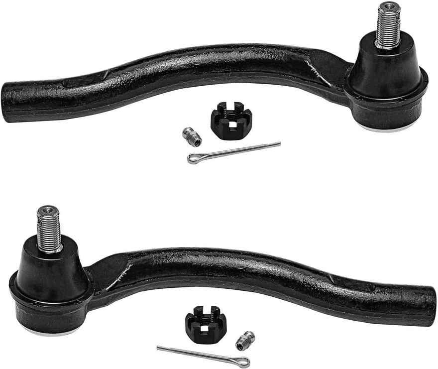 2006 Honda Civic 10pc Front Lower Control Arms Inner Outer Tie Rods 