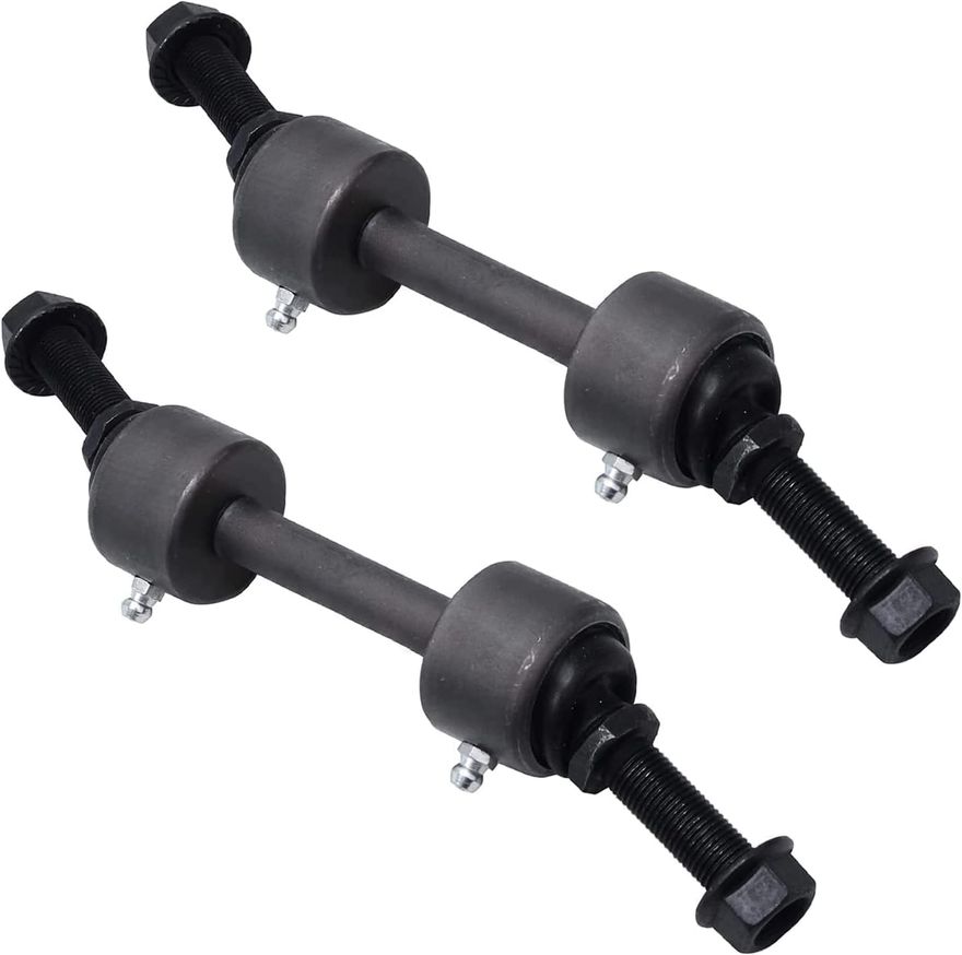 10pc Front Upper Control Arms Sway Bar Links Tie Rods Suspension Kit