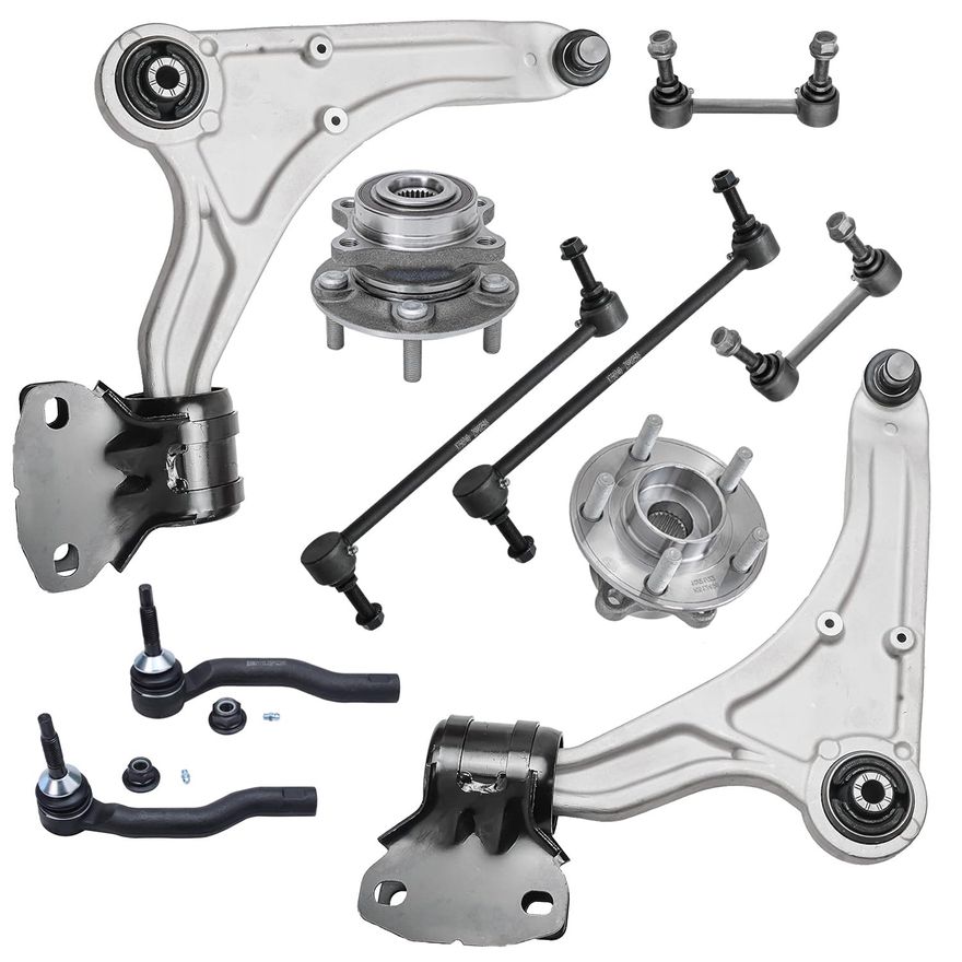 Main Image - Front Control Arms Wheel Hubs