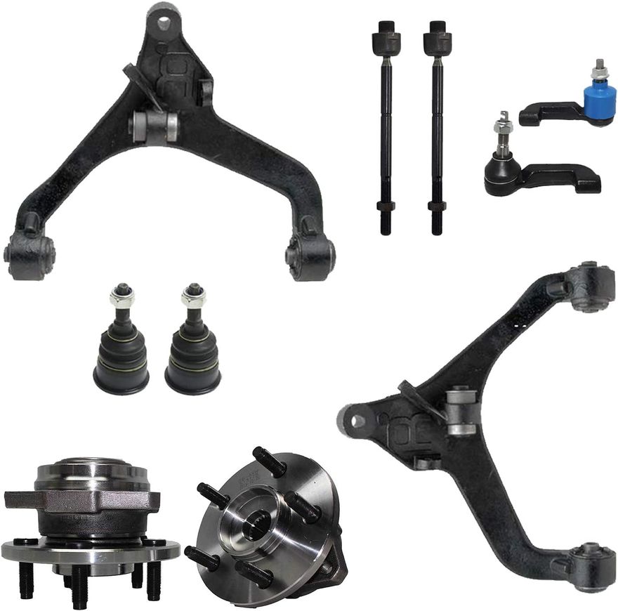 Main Image - Front Control Arms Wheel Hubs