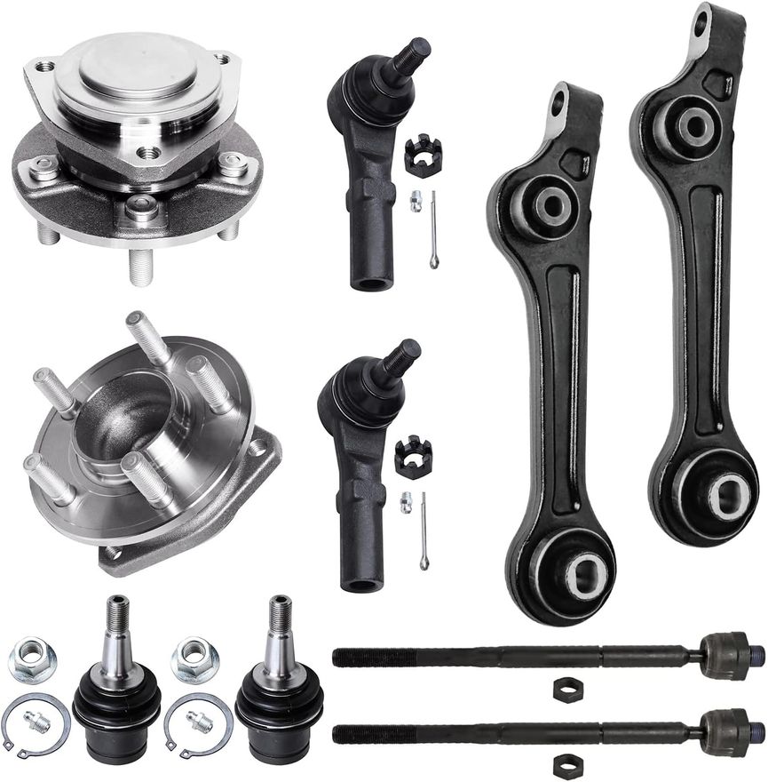 Main Image - Front Control Arms Hubs Tie Rods