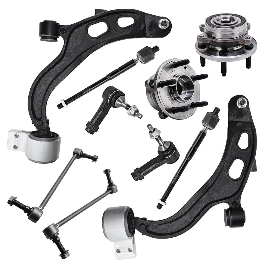 Main Image - Front Control Arms Wheel Hubs