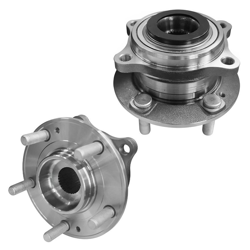 Front Wheel Hub and Bearing - 513374 x2