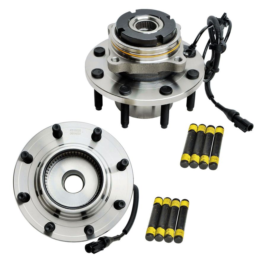 Front Wheel Hub and Bearing - 515020 x2