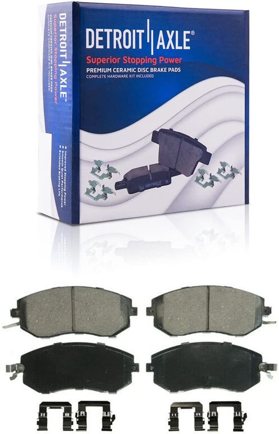 Front Ceramic Brake Pads - P-1539 x2