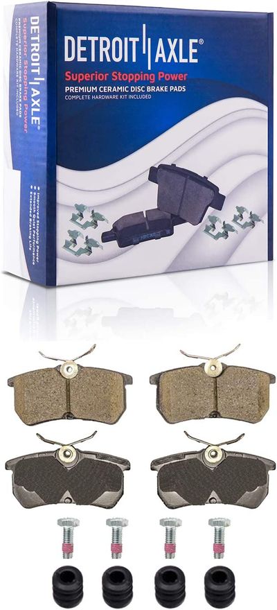 Rear Ceramic Brake Pad - P-886 x2