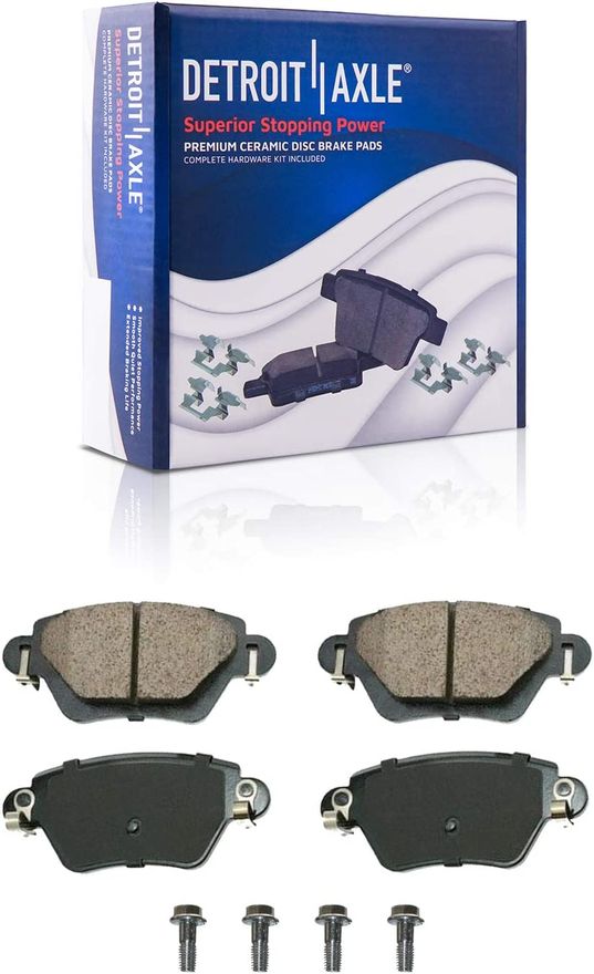 Rear Ceramic Brake Pad - P-911 x2