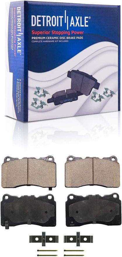 Front Ceramic Brake Pads - P-1050 x2