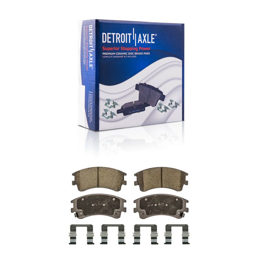 Front Ceramic Brake Pads - P-957 x2