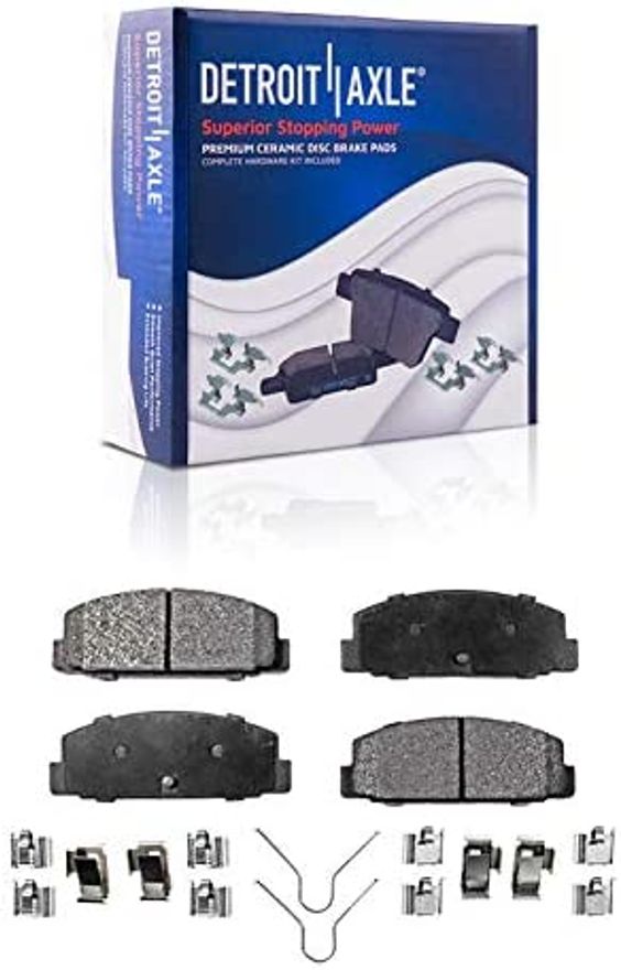 Rear Ceramic Brake Pads - P-482 x2