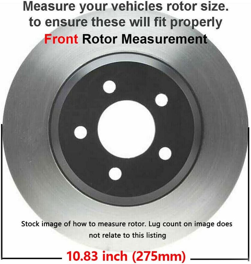 Front Rotor Details