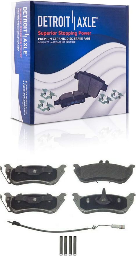 Rear Ceramic Brake Pad - P-875A x2