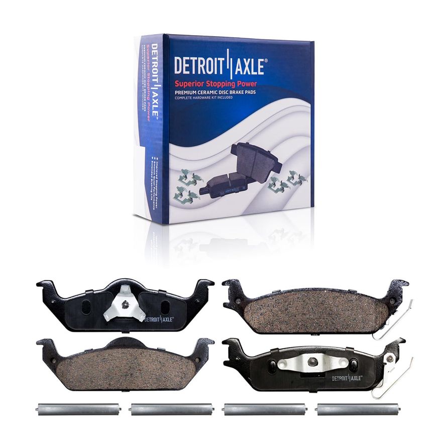 Rear Ceramic Brake Pads - P-963 x2