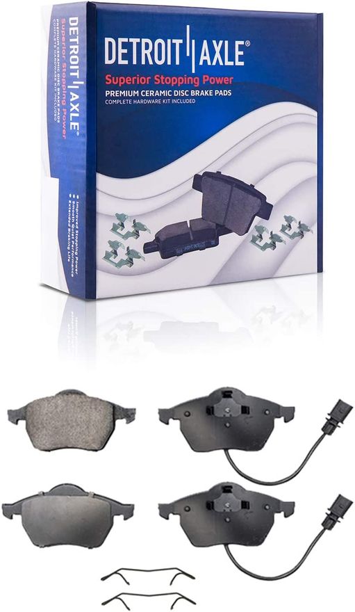 Front Ceramic Brake Pads - P-555A x2