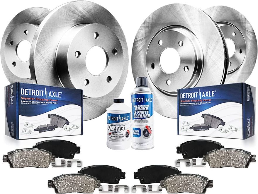 Main Image - Front Rear Disc Rotors Kit