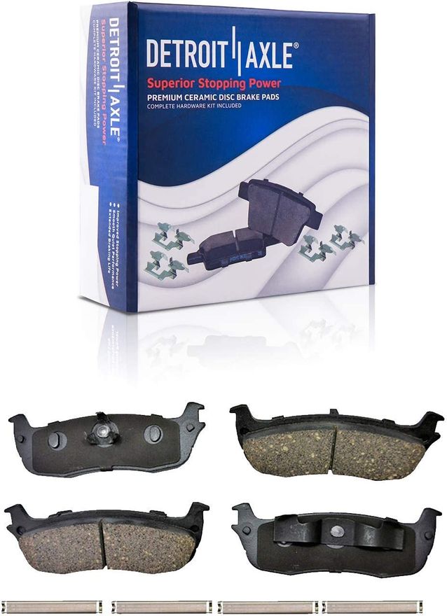 Rear Ceramic Brake Pad - P-879 x2