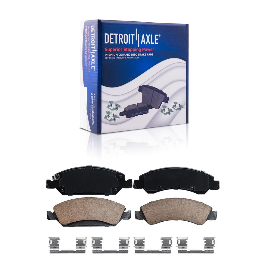 Front Ceramic Brake Pad - P-1363 x2