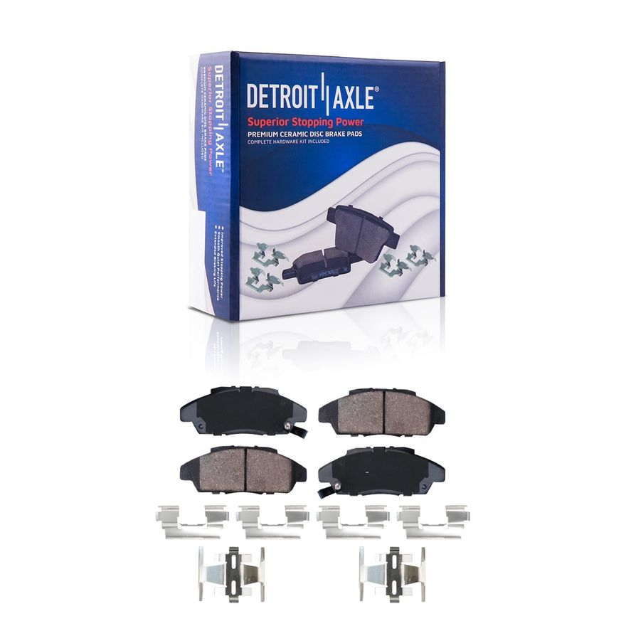 Front Ceramic Brake Pads - P-496 x2