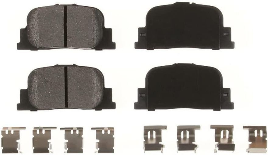 Rear Ceramic Brake Pads - P-835 x2