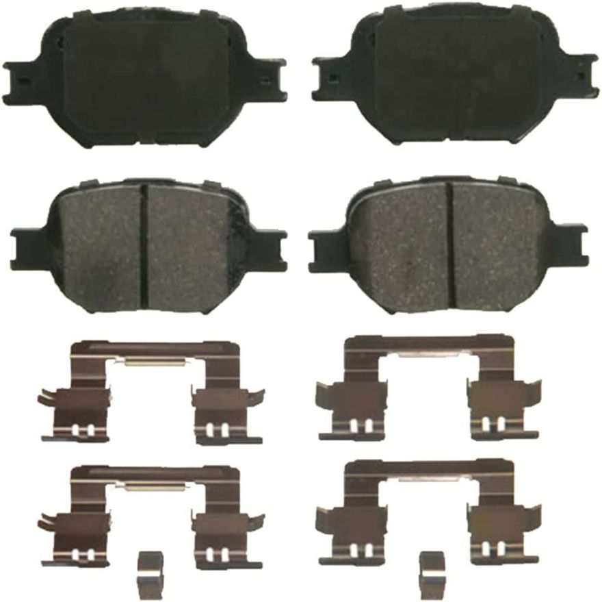 Front Ceramic Brake Pads - P-817 x2