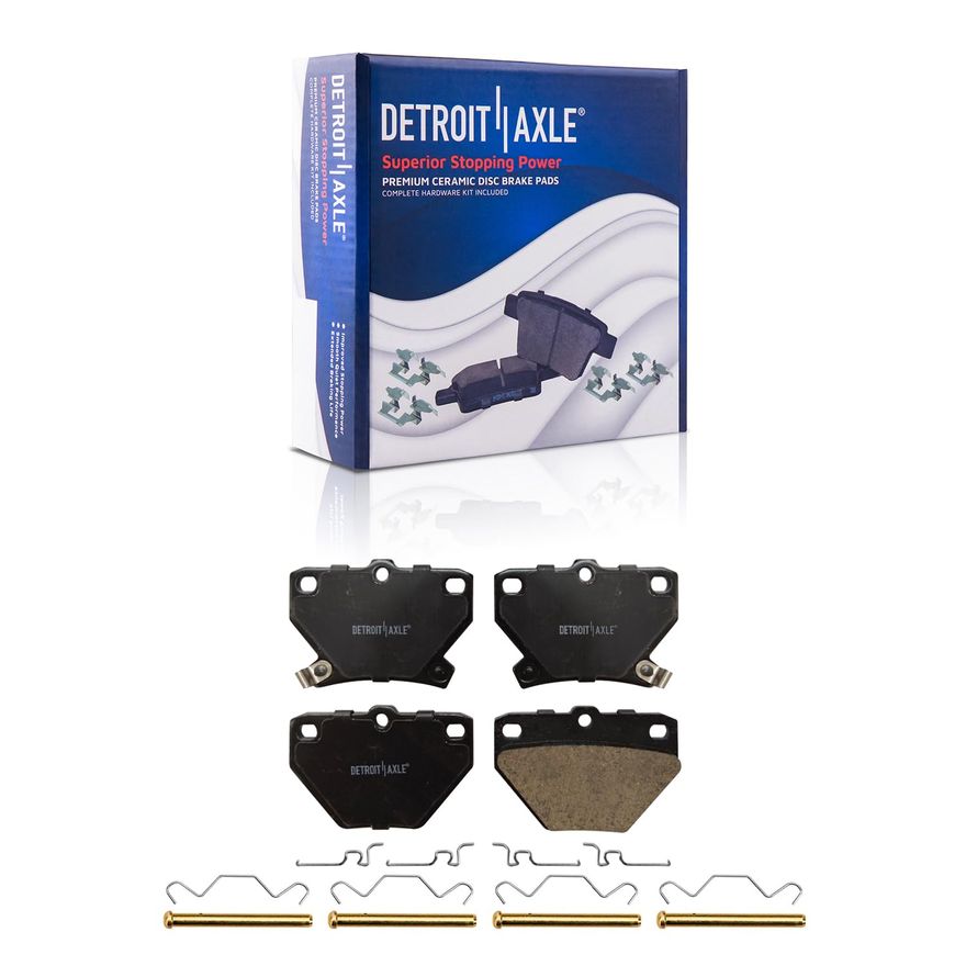 Rear Ceramic Brake Pad - P-823 x2