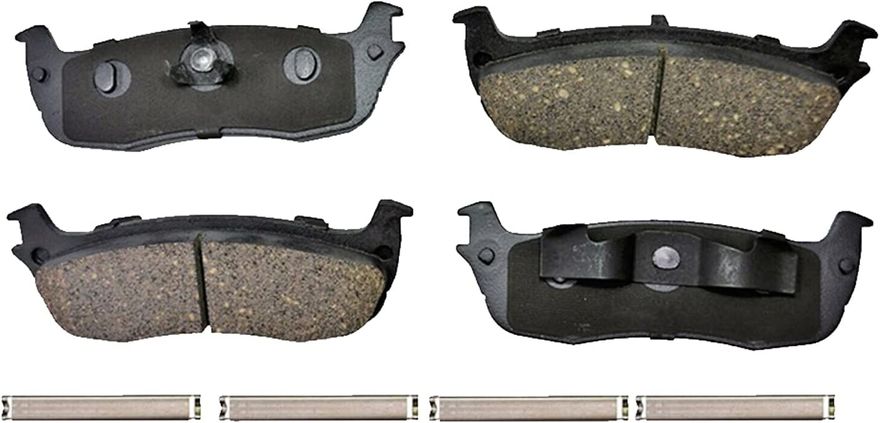 Rear Ceramic Brake Pads - P-879 x2