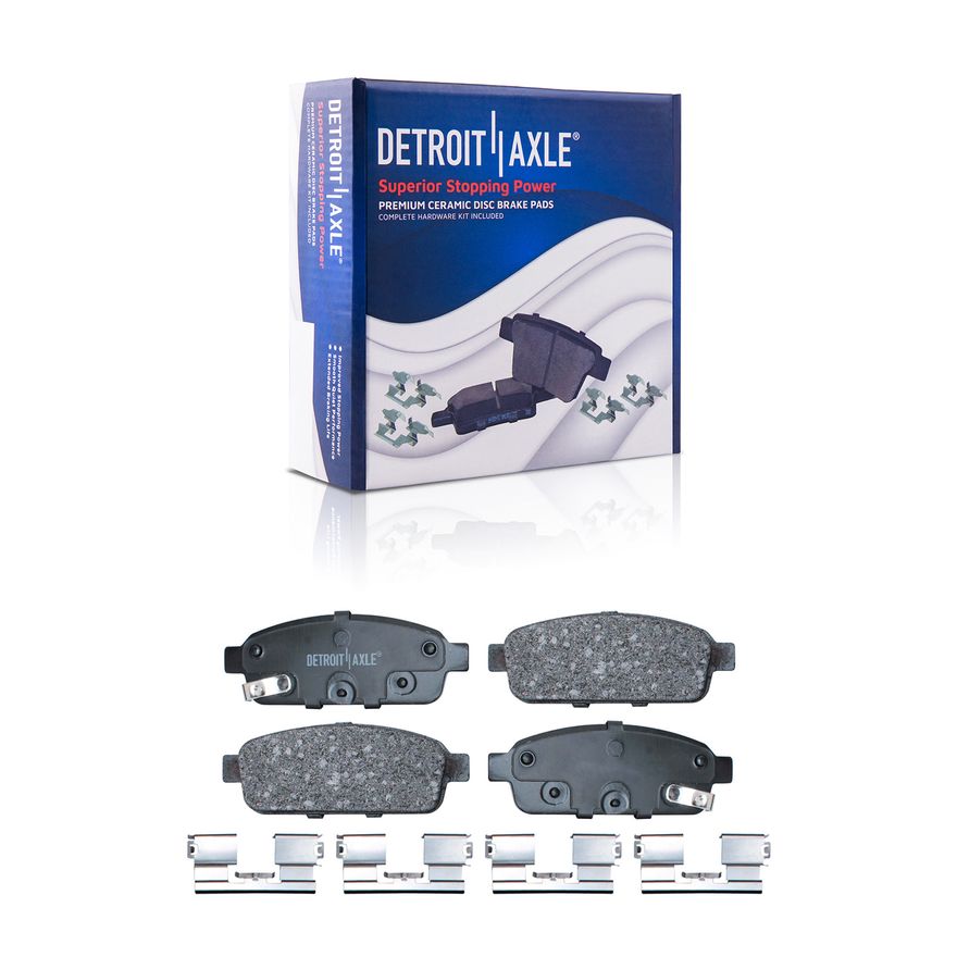 Rear Ceramic Brake Pads - P-1468 x2