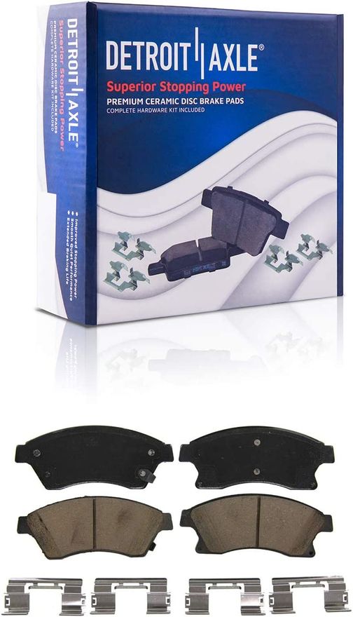 Front Ceramic Brake Pad - P-1522 x2