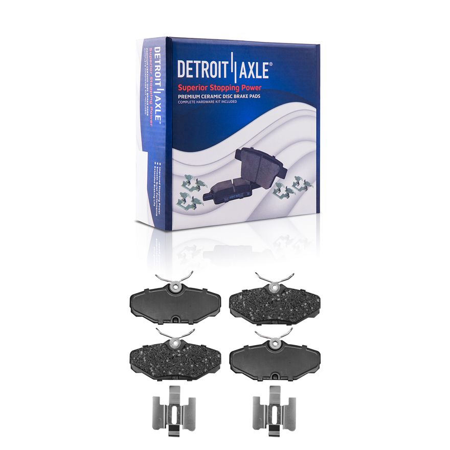 Rear Ceramic Brake Pads - P-610 x2