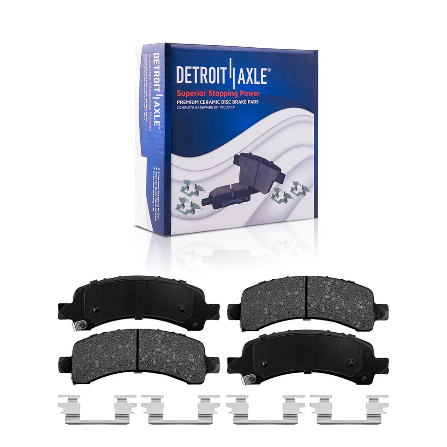 Rear Ceramic Brake Pads - P-974 x2