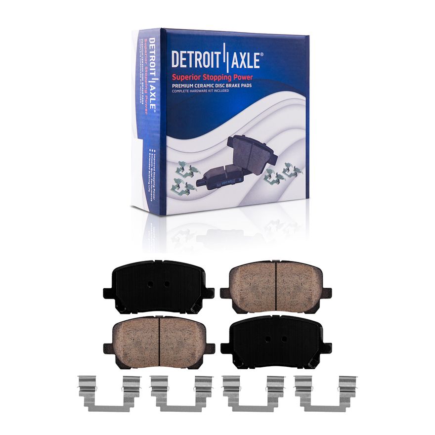 Front Ceramic Brake Pads - P-923 x2