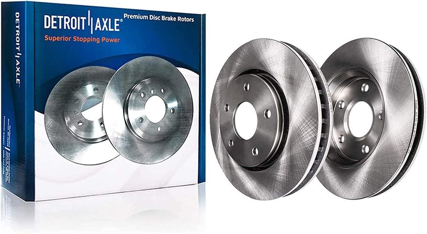 10pc Front Disc Rotors Ceramic Brake Pads and Rear Drums Brake