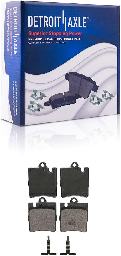 Rear Ceramic Brake Pads - P-873 x2