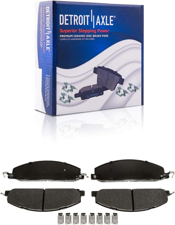 Rear Ceramic Brake Pad - P-1400 x2