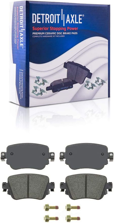 Rear Ceramic Brake Pads - P-1779 x2