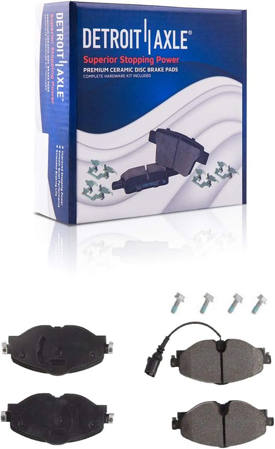 Front Ceramic Brake Pads - P-1760A x2