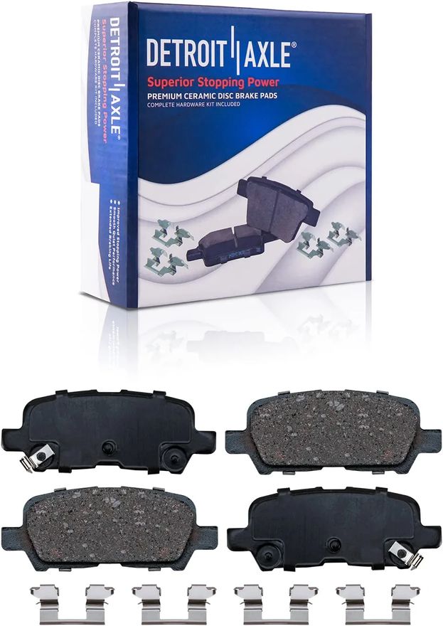 Rear Ceramic Brake Pad - P-999 x2