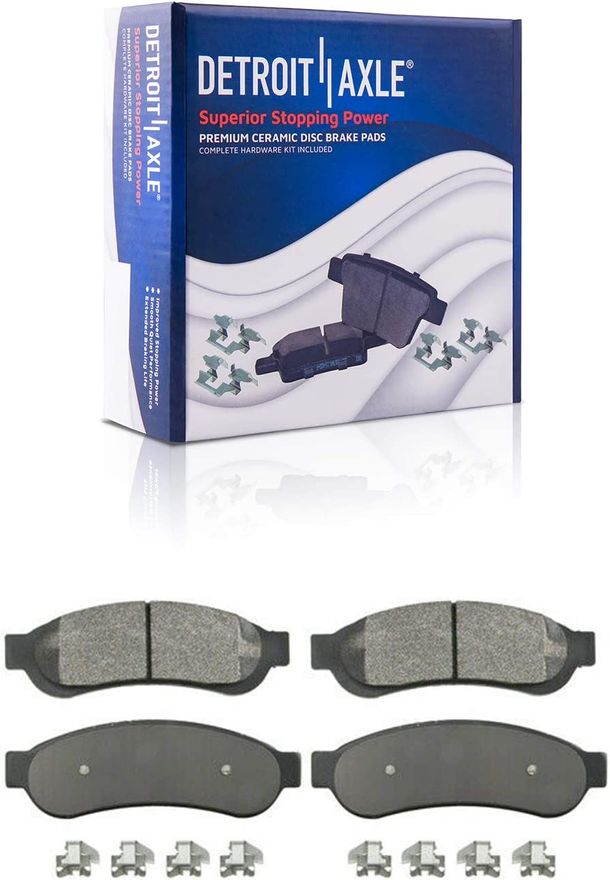 Rear Ceramic Brake Pad - P-1067 x2