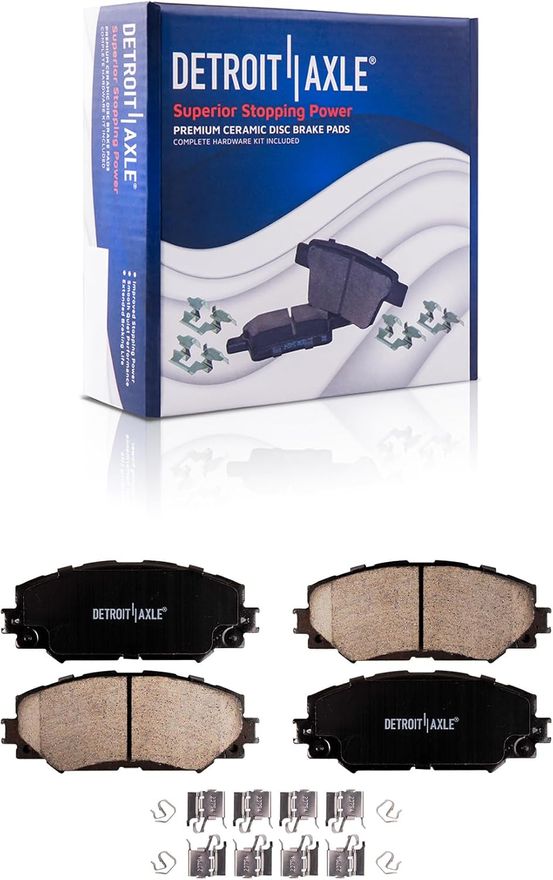 Front Ceramic Brake Pads - P-1210 x2